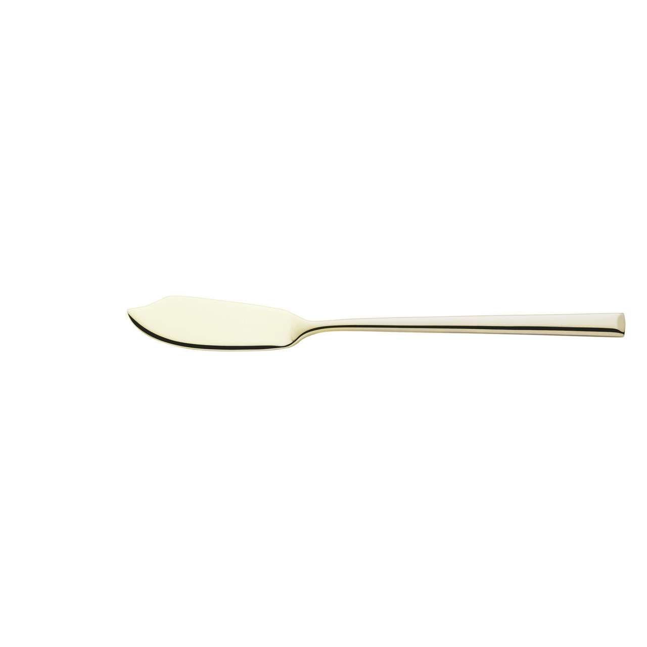 Metropole, Fischmesser 207 mm PVD champagner